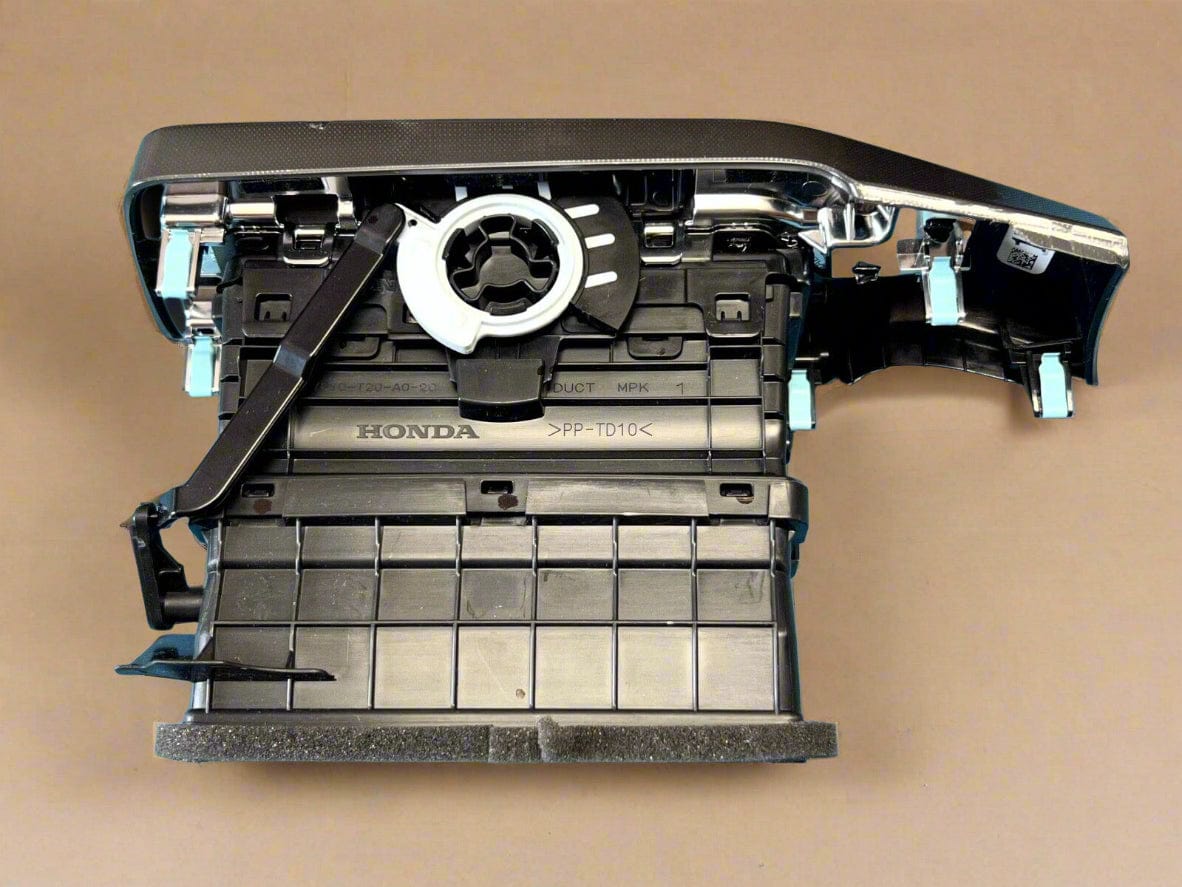 77245-3S5-A21ZA 2023-2024 Acura Integra Driver Side Outer A/C Heater Air Vent Smoke Metal Color