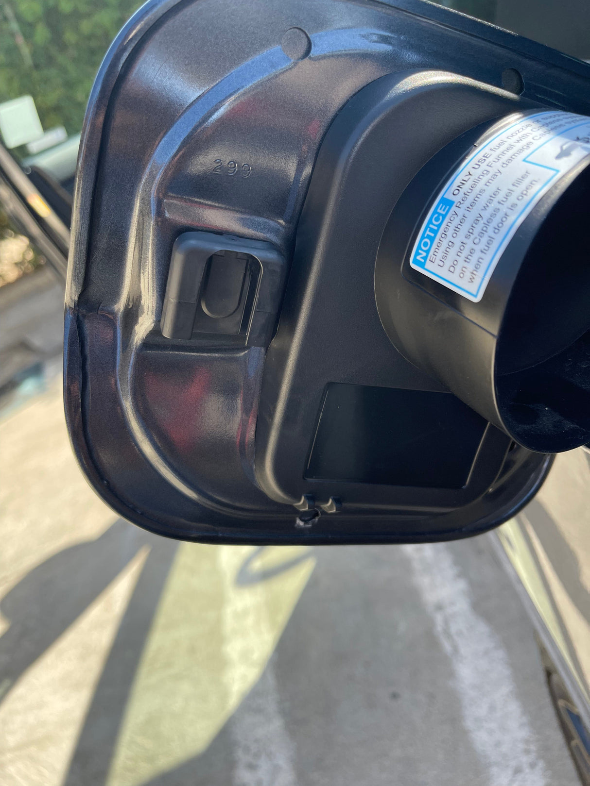 2023-2025 Honda CR-V (1) Fuel Lid Door Striker Clip Genuine OEM New