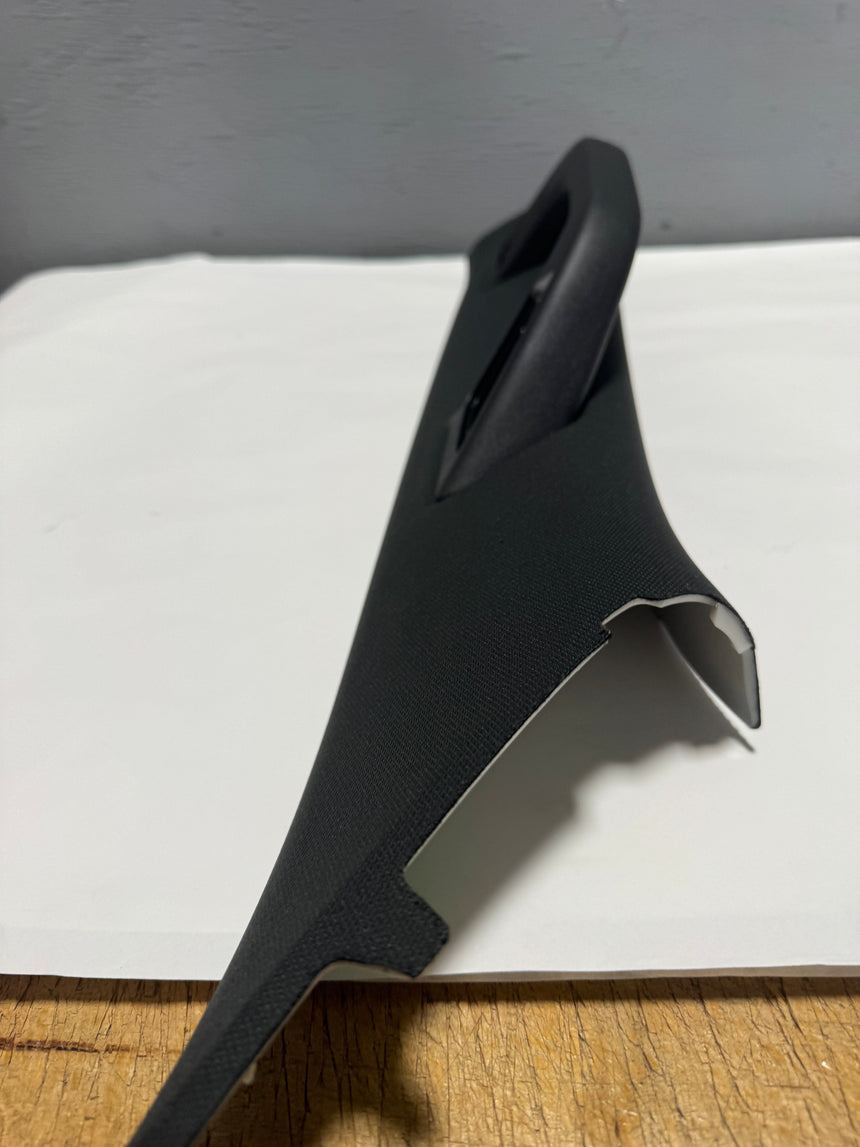 2024-2025 Silverado Sierra Passenger Side Black Windshield Pillar Trim With Grab Handle Genuine OEM