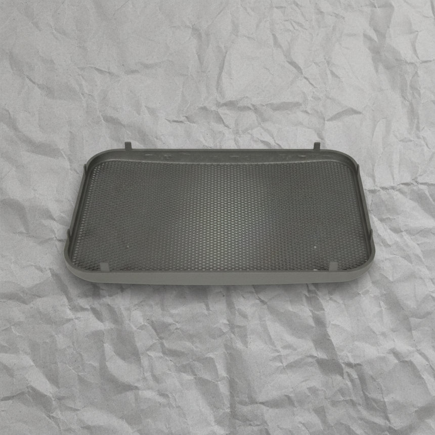 2008-2014 Ford E-150 E-250 E-350 OEM Back Door Speaker Grille Gray