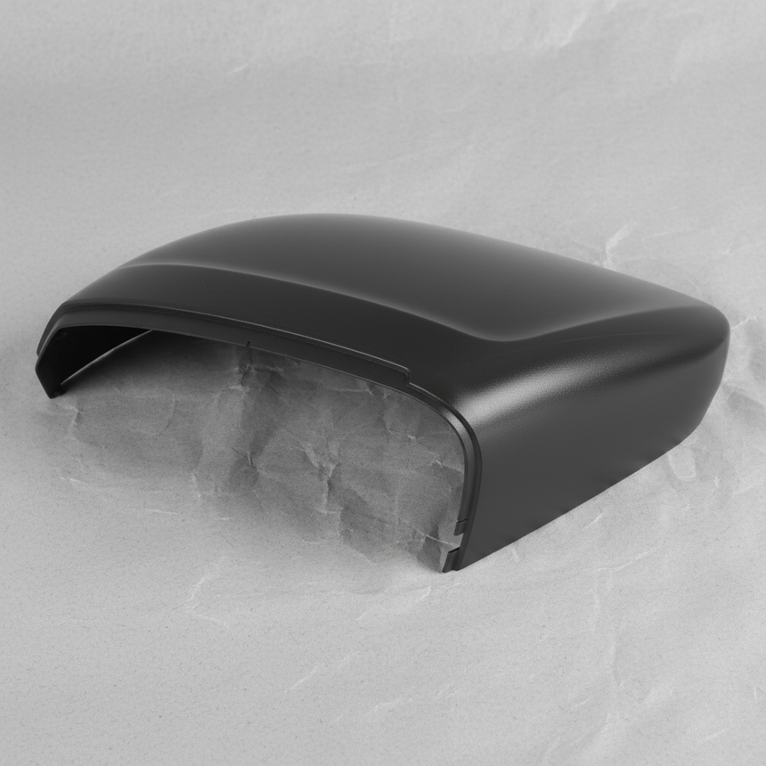 2022-2025 VW Taos Driver Side Door Mirror Cover Cap Black Genuine OEM - Middle Detail 2