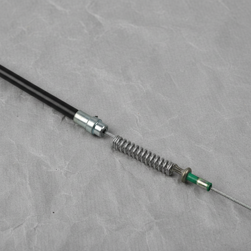 Chrysler 300 Dodge Challenger Charger Parking Brake Cable Bottom Detail