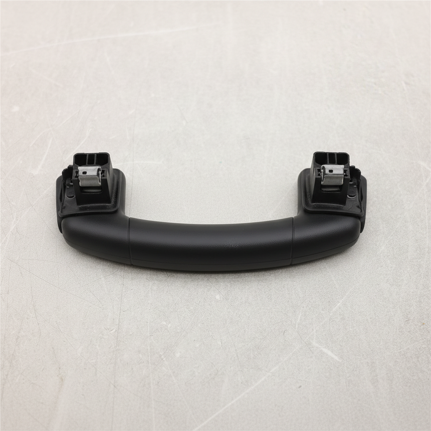 2015-2019 Volkswagen Golf GTI e-Golf Golf R Front Roof Grab Handle Black OEM - Macro Detail 2