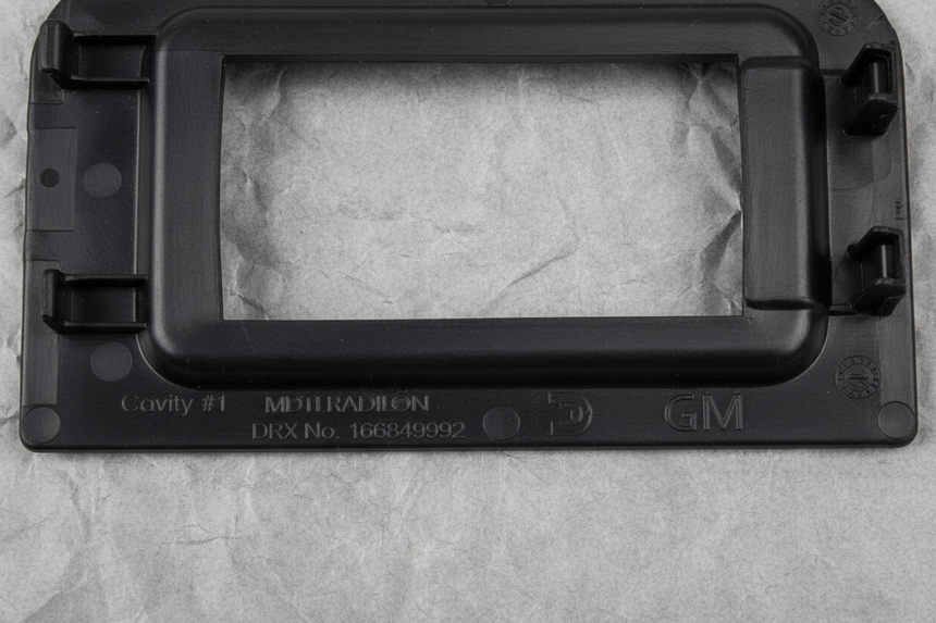 2013-2020 Cadillac CT6 XTS OEM Driver Side Door Courtesy Lamp Bezel Jet Black