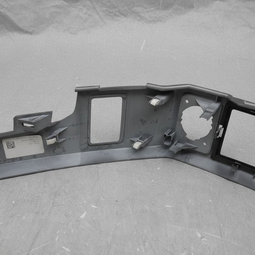 2017-2019 Ford F-150 XLT Dashboard A/C Vent Trim Panel Driver Side OEM - Macro Crop 2