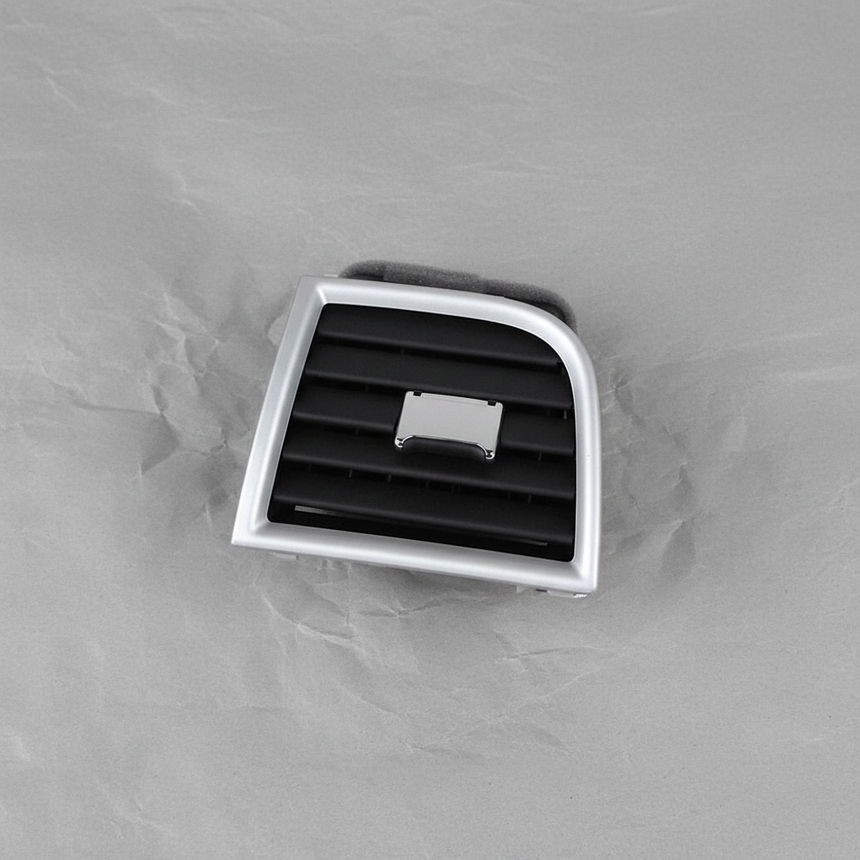 2011-2015 Ford Explorer Passenger Side Dashboard AC Vent Pewter OEM