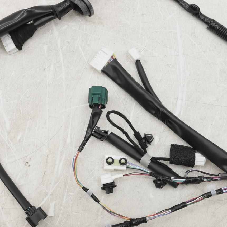 2016-2019 Nissan Rogue OEM Front Driver Side Door Wiring Harness SV Hybrid