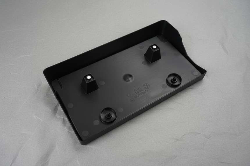2019-2026 Ram 2500 3500 License Plate Bracket - Angle View