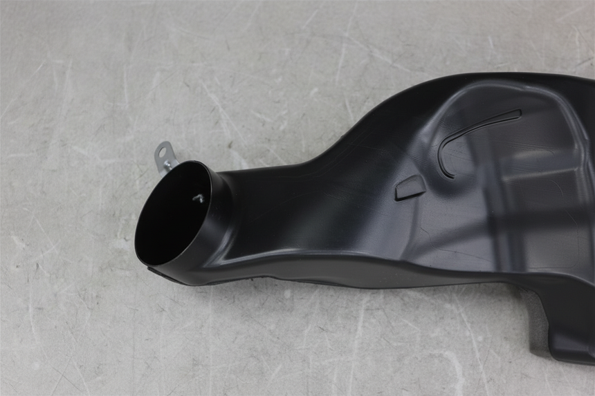 Drive Motor Battery Cooling Fan Duct - Bottom Detail Angle 2