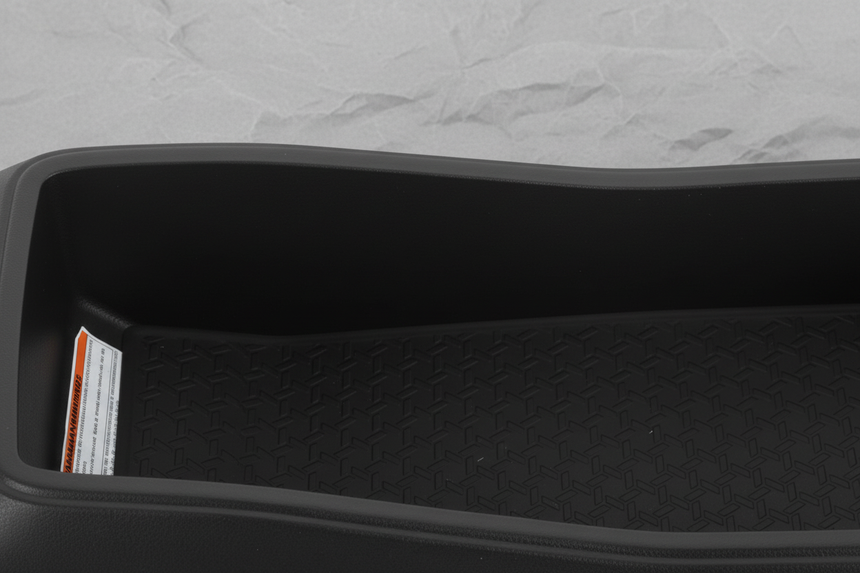 2023-2025 Nissan Ariya Front Center Console Storage Bin Black OEM