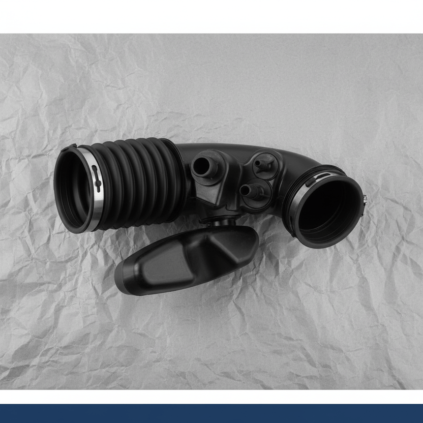2015-2017 Ford Mustang 5.0 Engine Air Intake Hose Black Genuine OEM