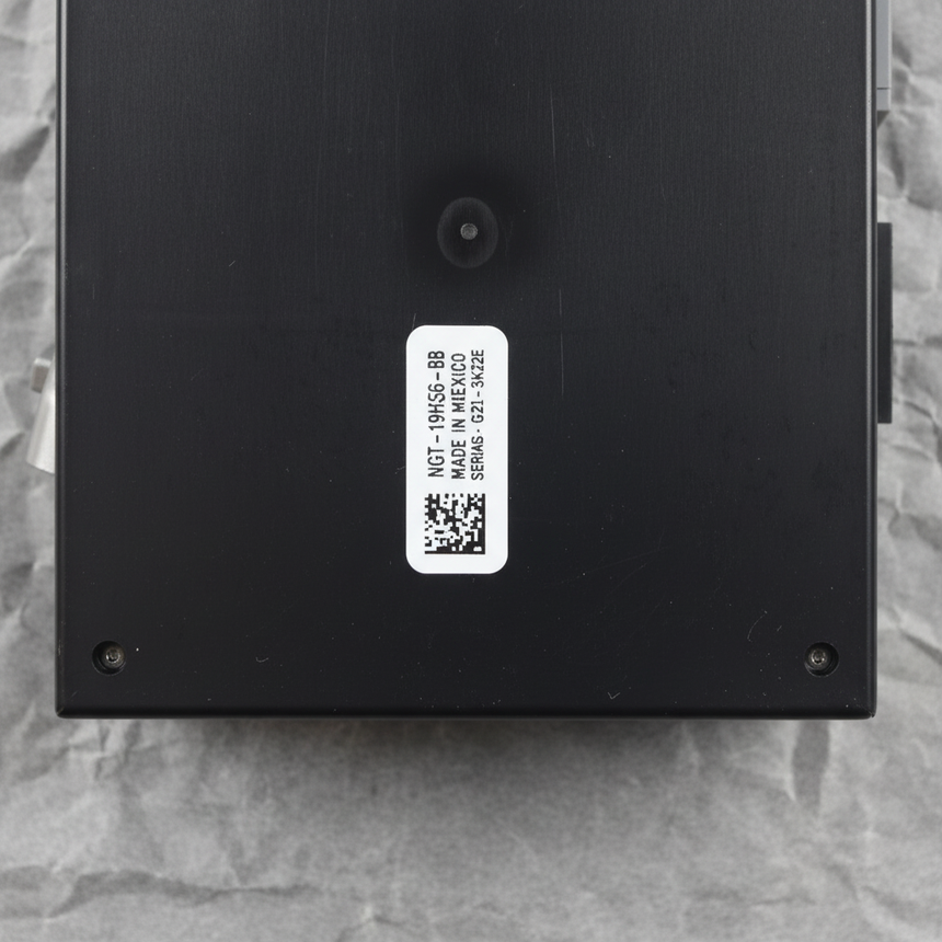 2022 Ford F250 F350 F450 F550 F600 Super Duty Trailer Brake Control Module OEM - Bottom Detail Angle 2