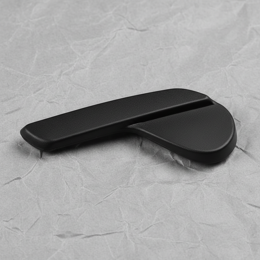 2015-2022 Chevrolet Colorado GMC Canyon Passenger Seat Recliner Handle Jet Black - Macro Detail