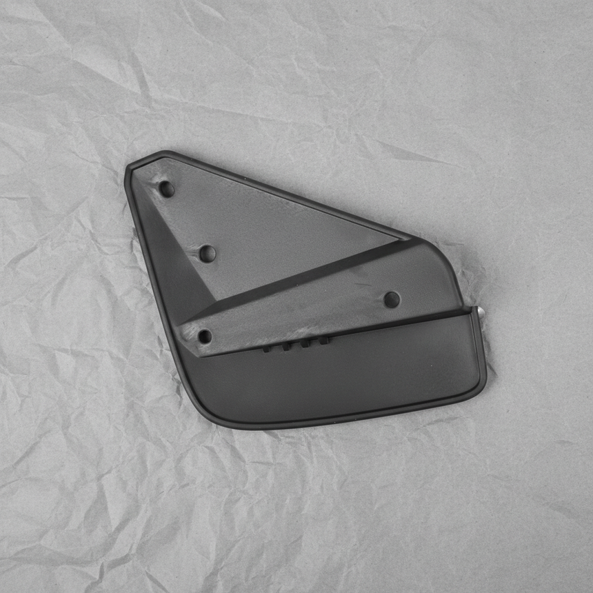 2019-2025 Mazda 3 Driver Stone Deflector Shield Japan Built OEM - Full View Angle 2