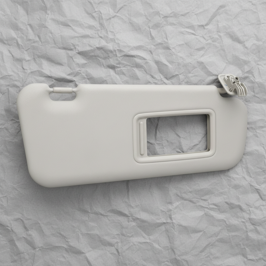 2010-2013 Mazda 3 Passenger Side Sun Visor Sedan Without Sunroof OEM