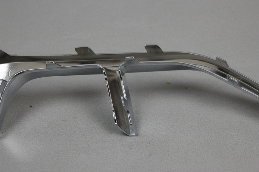 2020-2023 Volkswagen Atlas Cross Sport Driver Diffuser Tips Chrome OEM