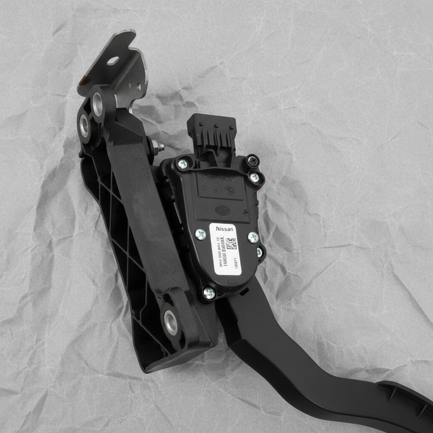 2016-2018 Nissan Titan Titan XD Pedal Travel Sensor Accelerator OEM - Middle Detail Angle 2