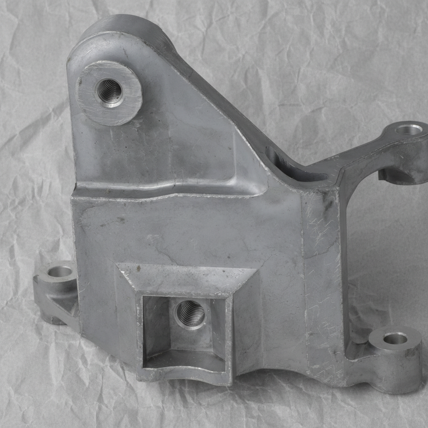 Macro Crop Middle - Engine Mount Bracket