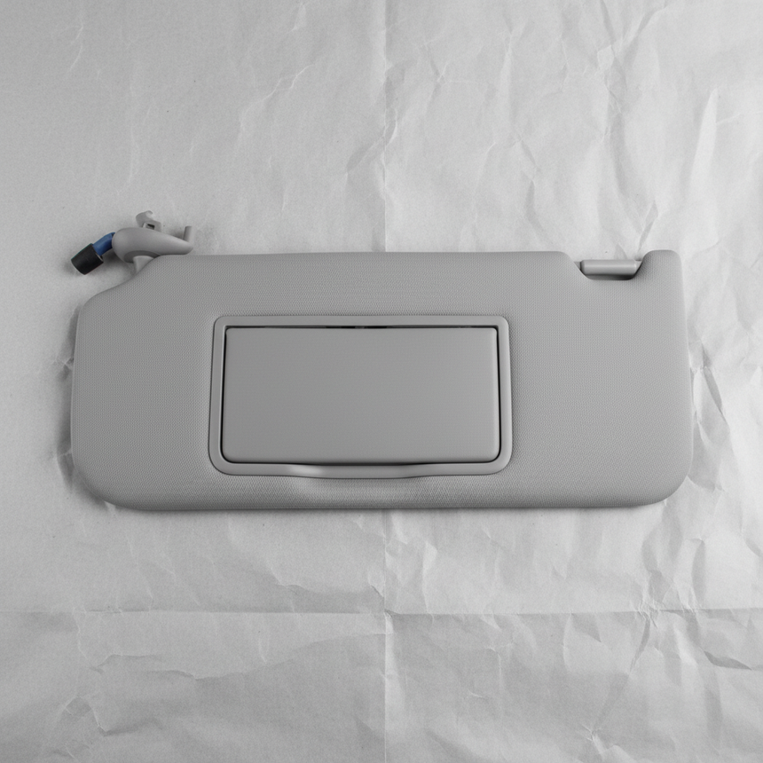 2018-2020 Acura TLX Driver Side Sun Visor Light Jewel Gray Genuine OEM - Full View