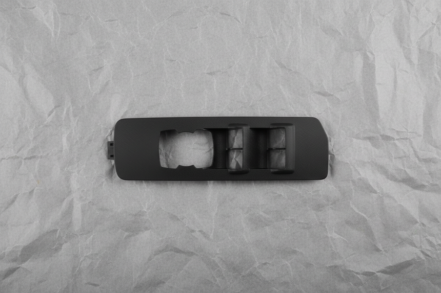 2017-2022 Ford F-250 F-350 F-450 Front Driver Power Window Switch Housing - Full View