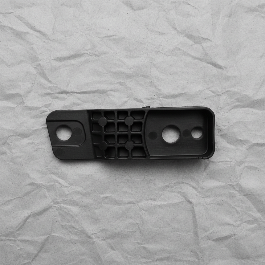 2017-2020 Ford Fusion Front Driver Side Bumper Reinforcement Bar Bracket - Full View