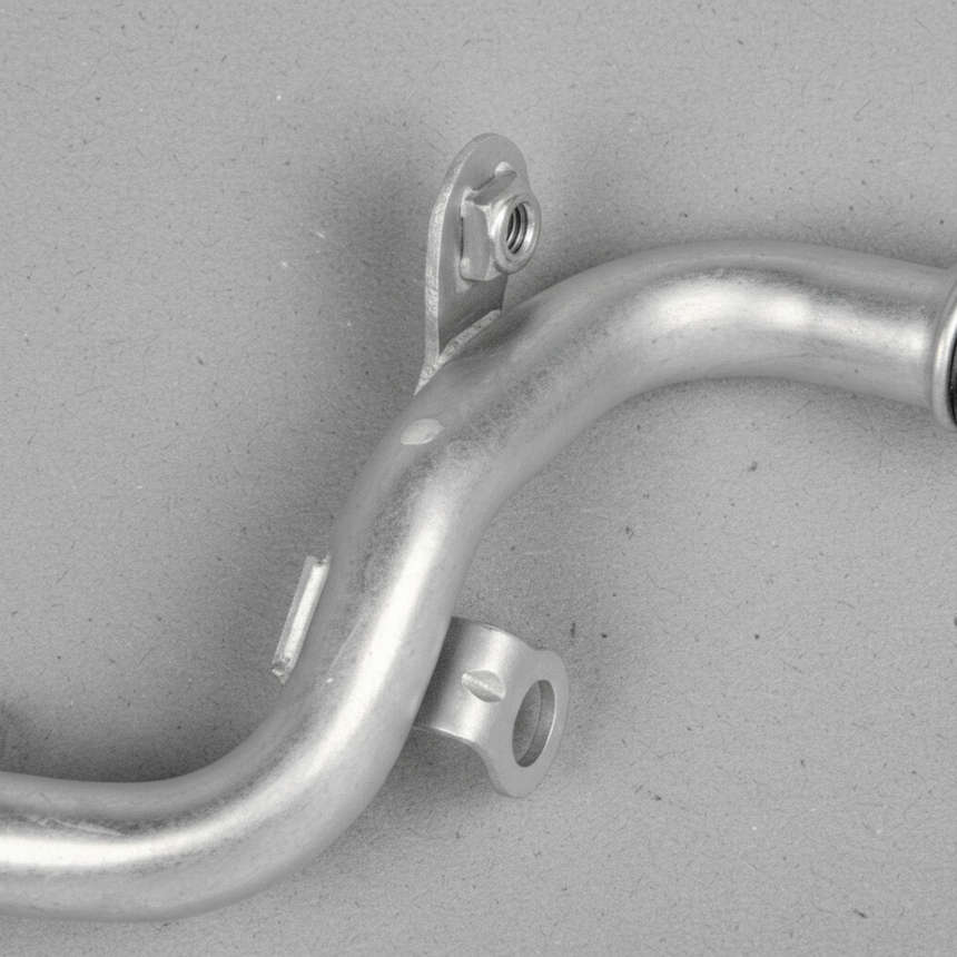 OEM 1.4L Turbo Oil Cooling Pipe Kit - Macro Crop Middle