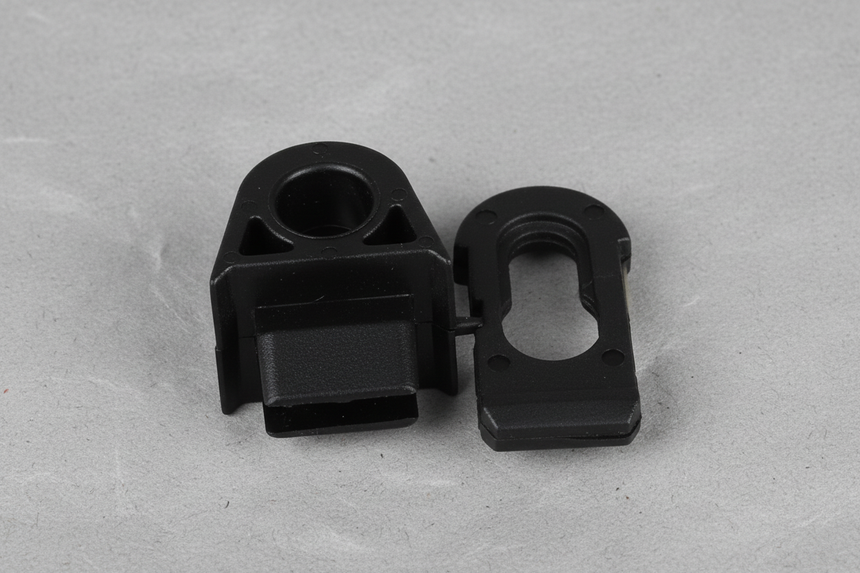 Hood Prop Rod Clip Retainer - Middle Section Detail