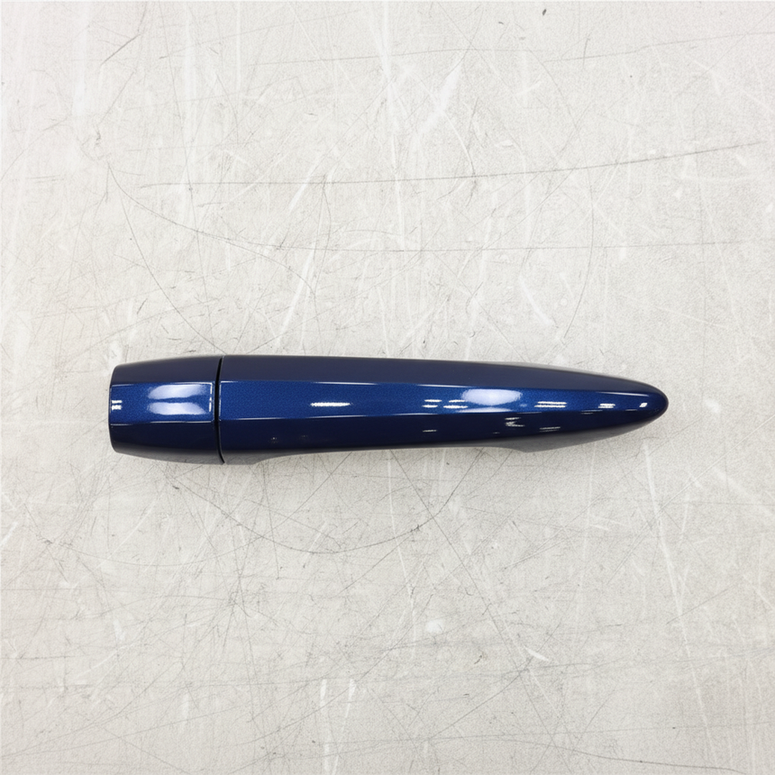 Nissan OEM Passenger Side Front Exterior Door Handle Deep Blue - Full View 2