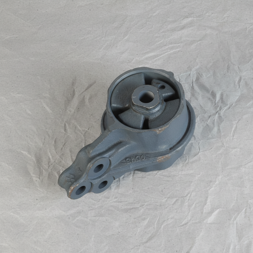 2021-2025 Ford F-150 5.0L V8 Driver Front Motor Mount Insulator OEM - Full View Angle 2