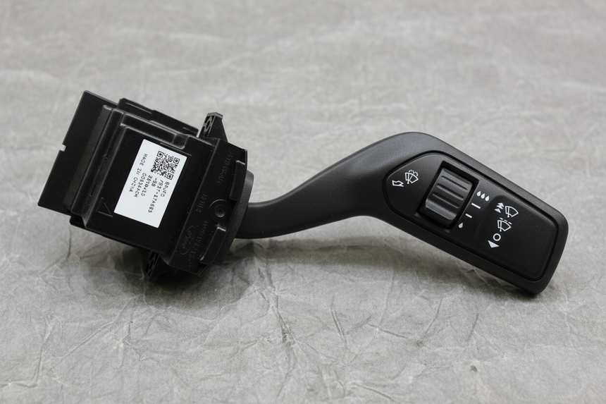 Windshield Wiper Switch - Middle Section Detail