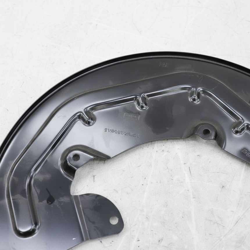 2013-2019 Ford Explorer Front Passenger Side Brake Dust Shield Heavy Duty Brakes Only