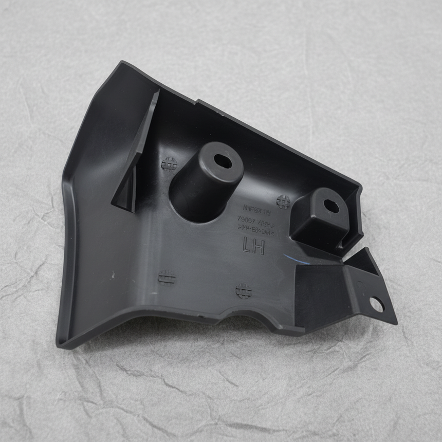 2021-2025 Nissan Rogue Mud Guard Deflector Rear Driver Side Genuine OEM - Macro Crop 2