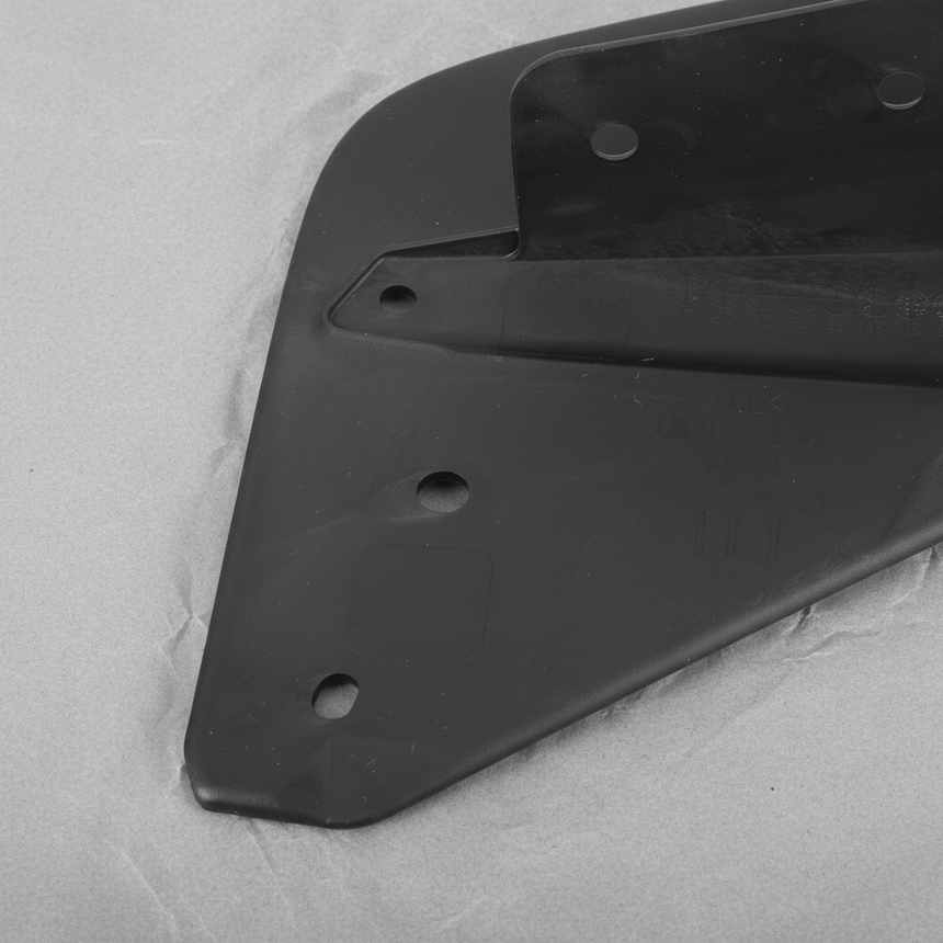 2019-2025 Mazda 3 Driver Stone Deflector Shield Japan Built OEM - Bottom Detail