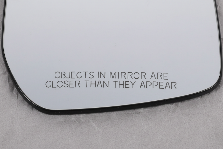2018-2025 Nissan Kicks LEAF Versa Passenger Door Mirror Glass No Heat OEM