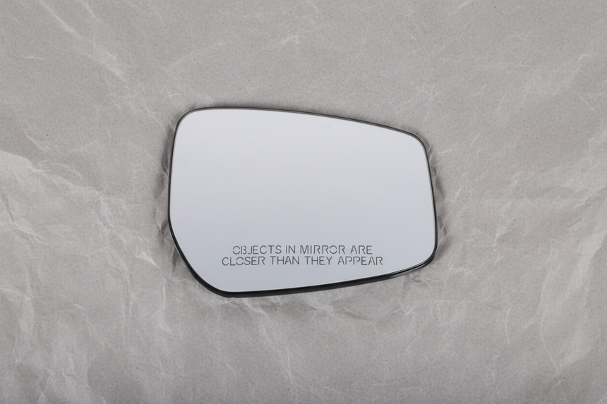 2018-2025 Nissan Kicks LEAF Versa Passenger Door Mirror Glass No Heat OEM