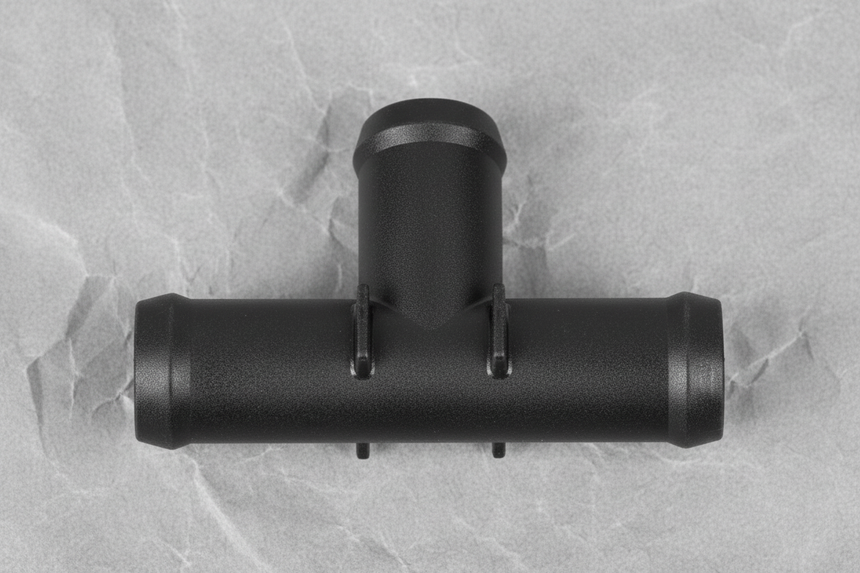 Heater Outlet Hose Connector - Middle Section Detail