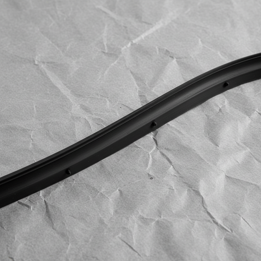 2022-2026 Chevrolet Silverado Sierra 1500 Hood Weatherstrip Seal OEM - Macro Crop