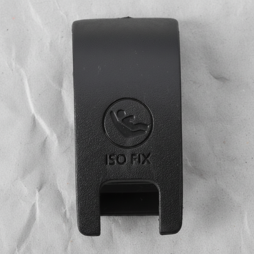 2021-2025 Nissan Rogue Rear Child Seat Bracket Cover Escutcheon OEM - Middle Detail