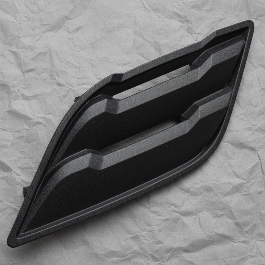 OEM Ford F-150 Raptor Passenger Fender Vent Grille Bezel - Top Detail