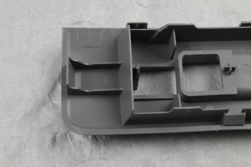 2005-2021 Nissan Frontier Passenger Front Window Switch Bezel Steel OEM