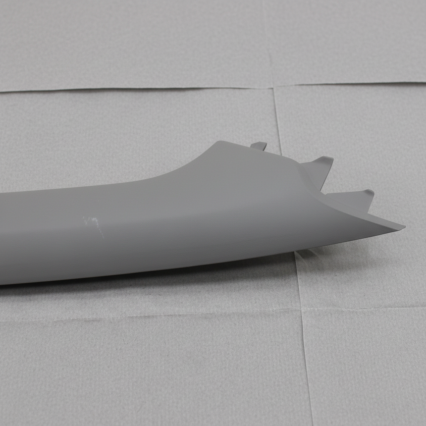 2017-2022 Honda CR-V Passenger Interior Windshield Pillar Trim Gray OEM - Bottom Detail