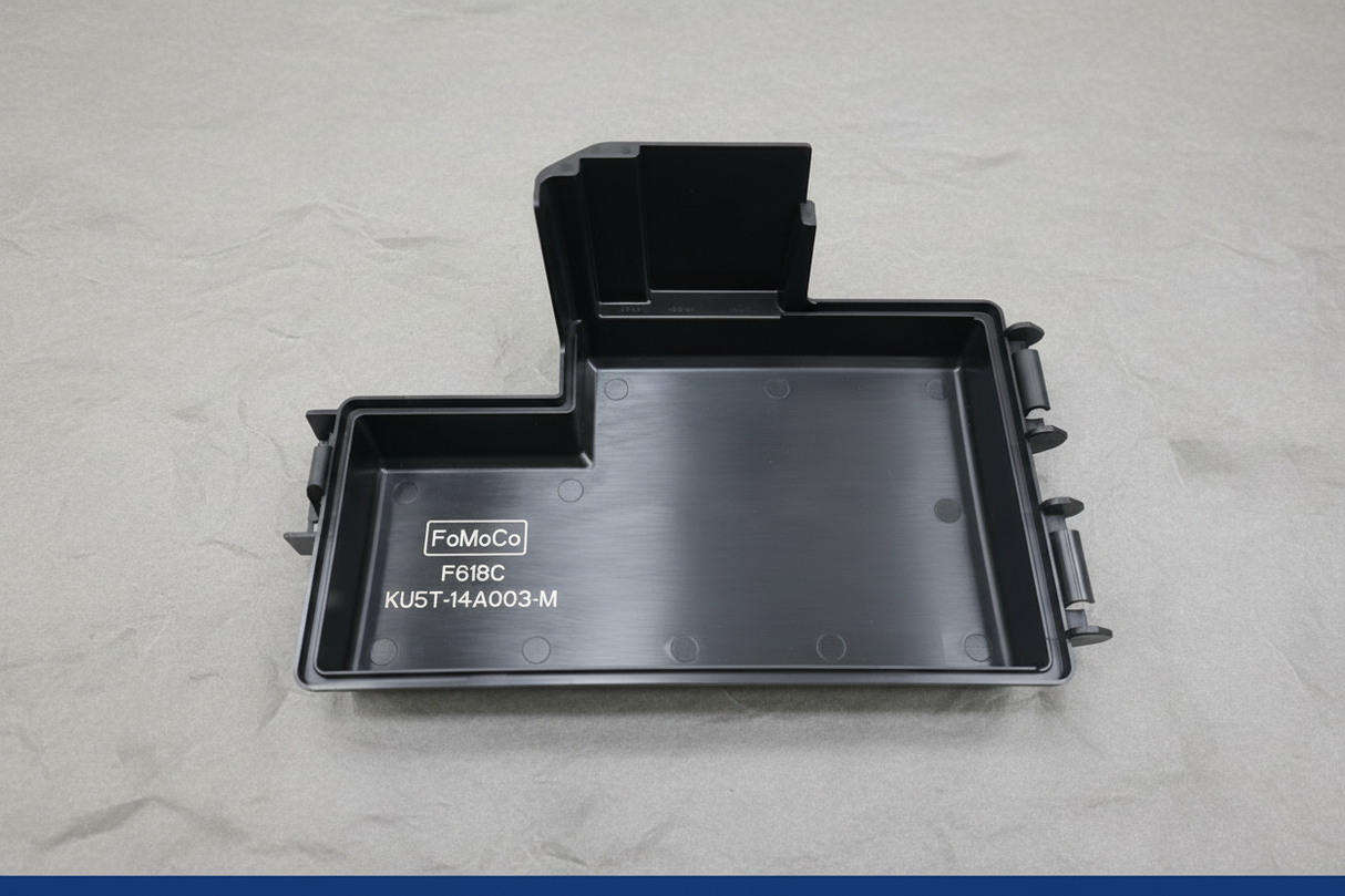 Ford Fuse Box Cover OEM Close-up