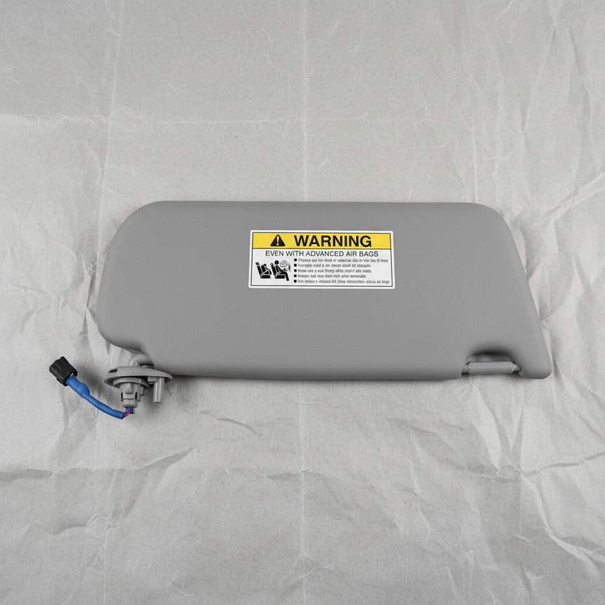 2018-2020 Acura TLX Driver Side Sun Visor Light Jewel Gray Genuine OEM - Full View 3