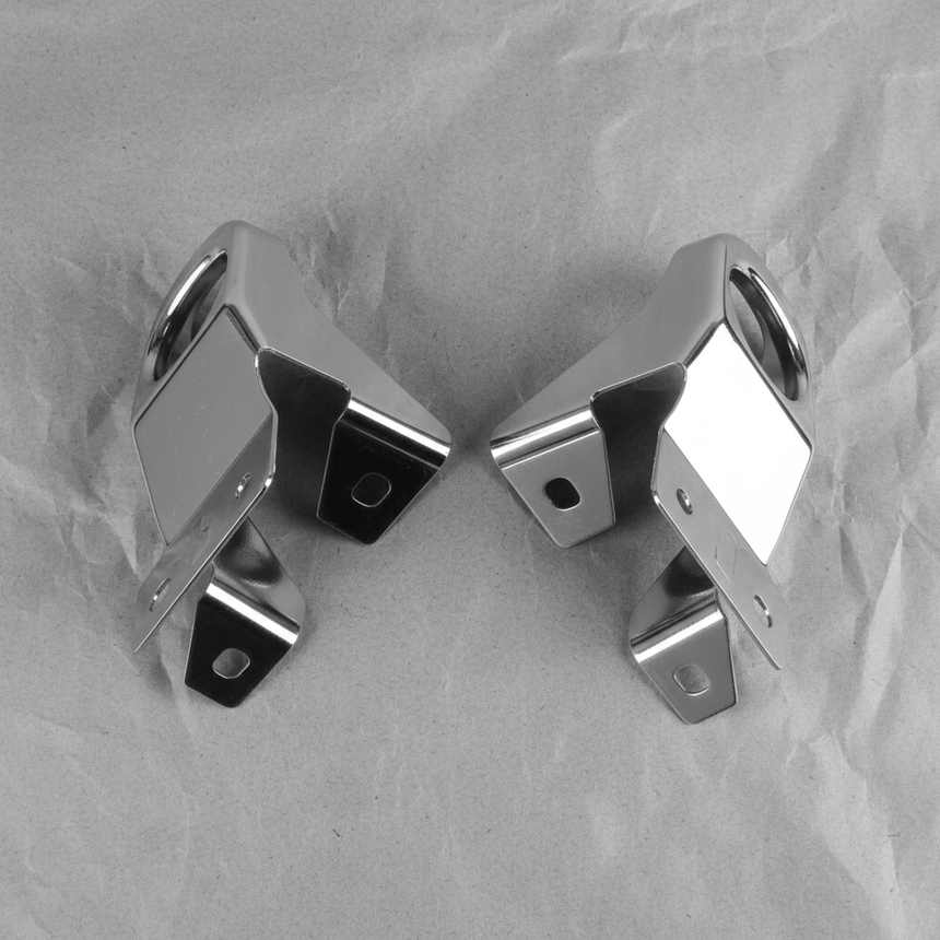 Jeep Cherokee Radiator Support Brackets - Full View