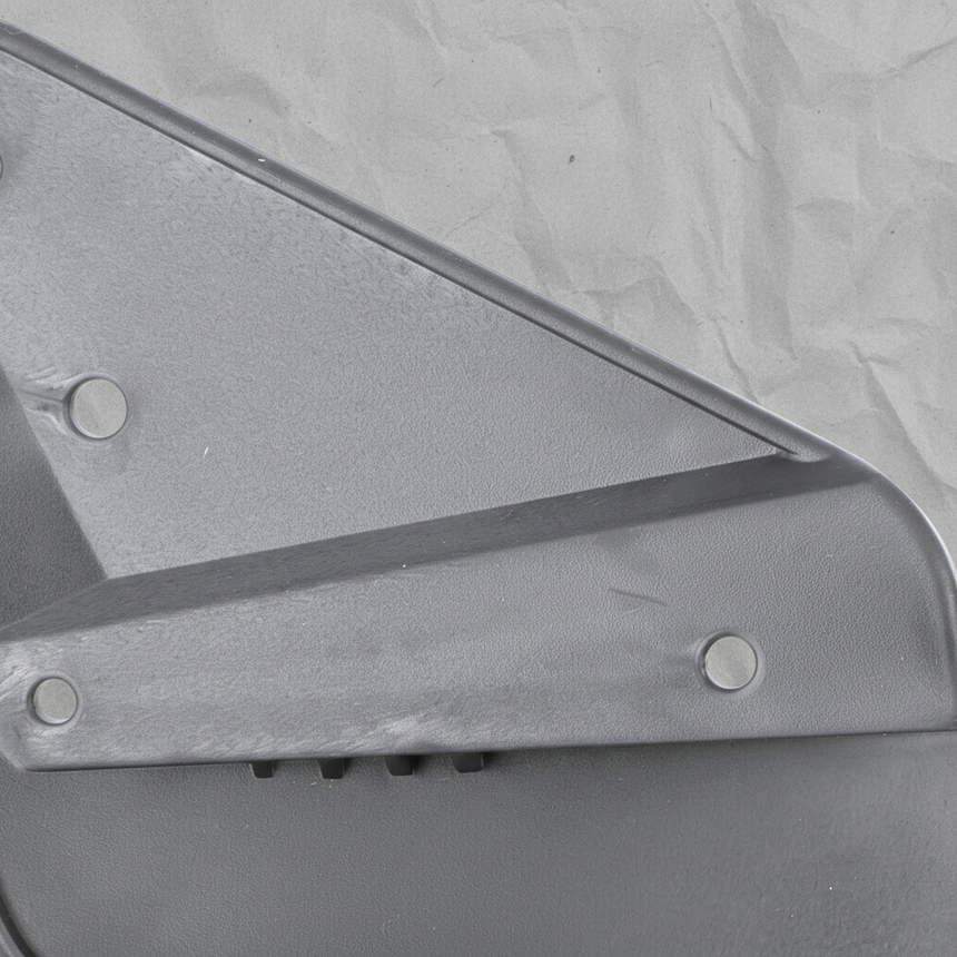 2019-2025 Mazda 3 Driver Stone Deflector Shield Japan Built OEM - Middle Detail Angle 2