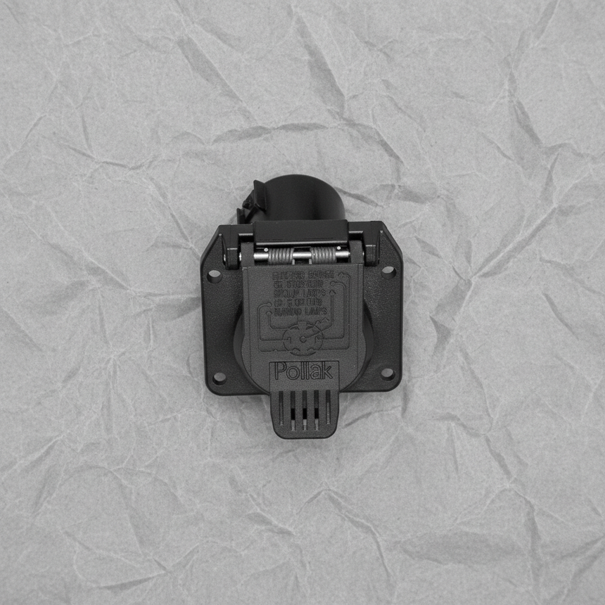 2009-2025 Volkswagen Atlas ID.4 ID. Buzz Tiguan Touareg OEM 7-Pin Towing Connector