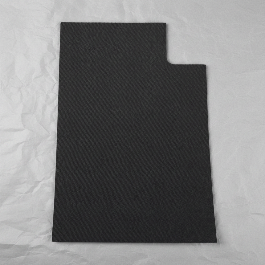 2017-2022 Ford Rear Console Mat OEM - Clean grey kraft paper background