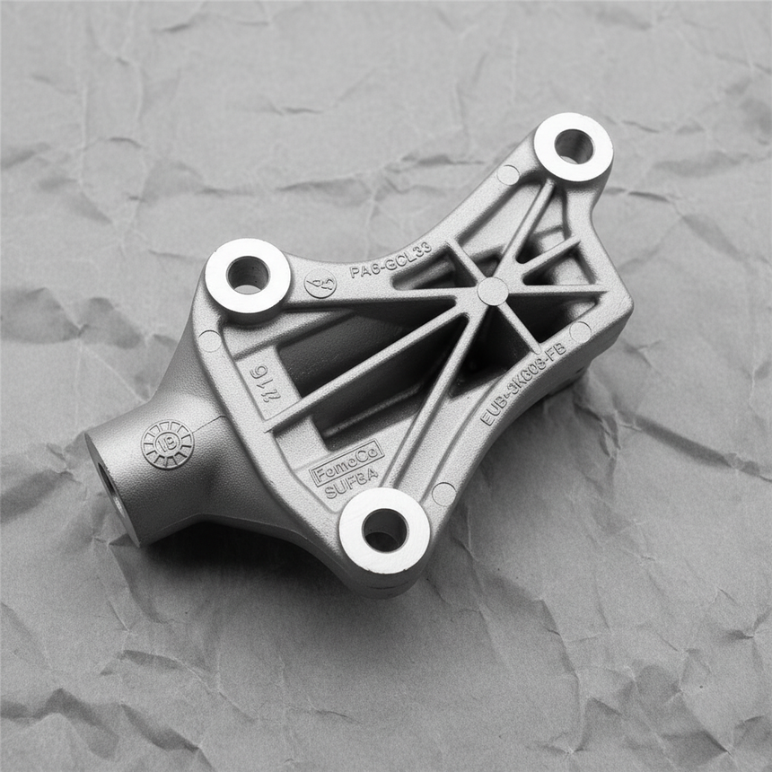 2013-2020 Ford Fusion Lincoln MKZ Passenger Side CV Axle Bracket OEM - Macro Detail 2