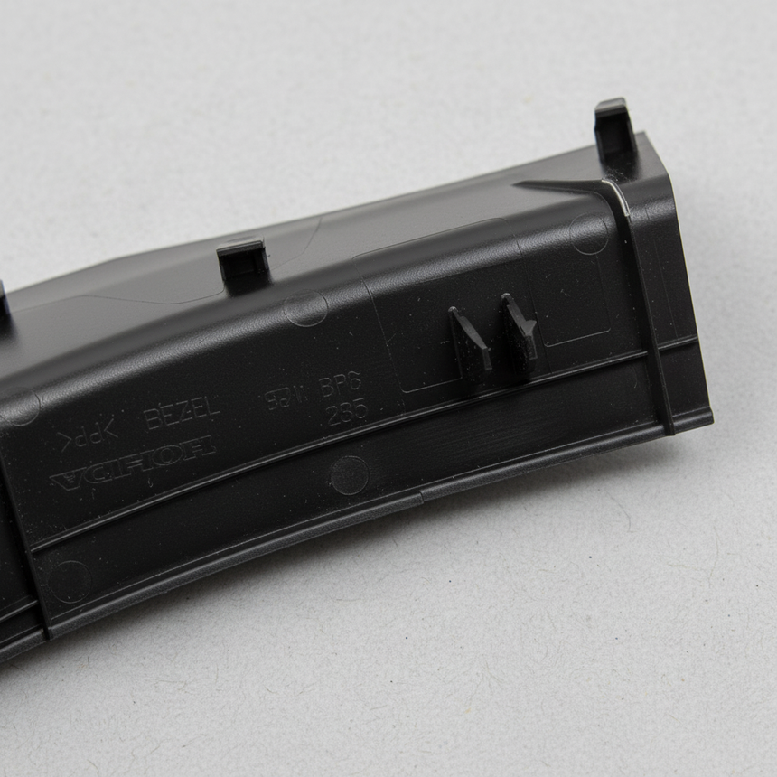 2016-2018 Acura RDX Tail Light Filler Bezel Driver Side Genuine OEM – Center Detail Angle 2