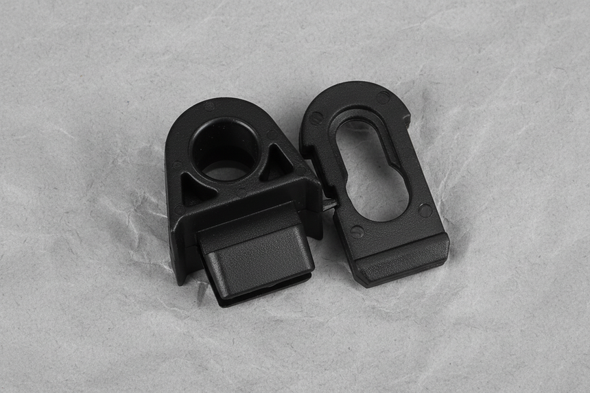 Hood Prop Rod Clip Retainer - Top Section Detail